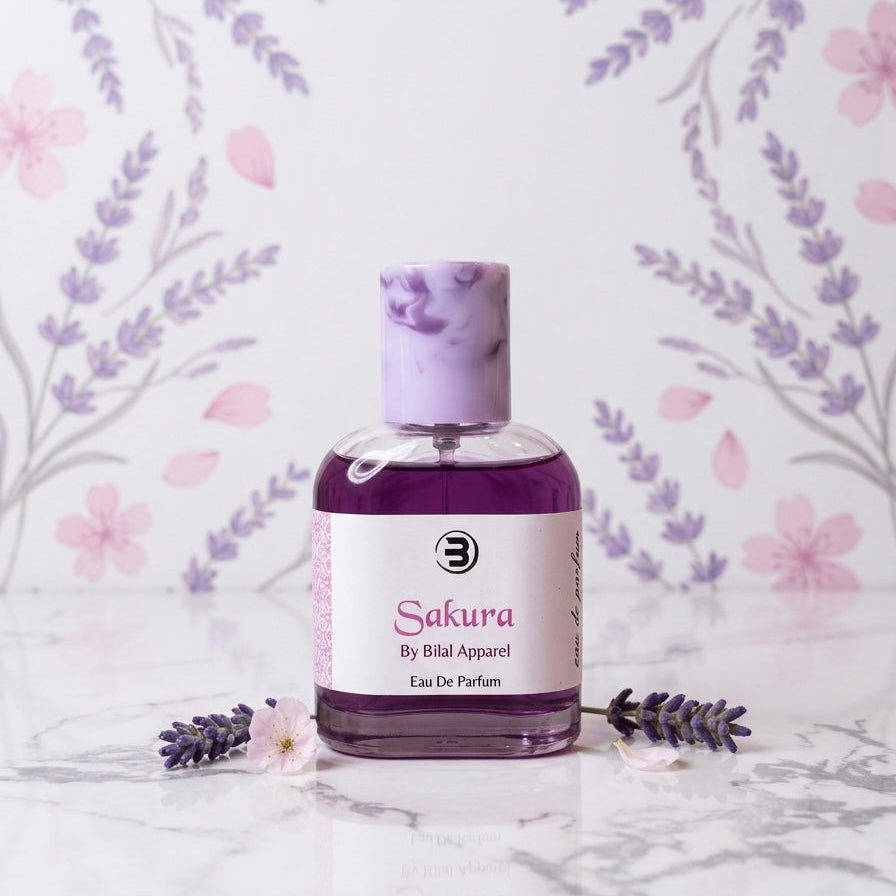 Sakura Eau de Parfum – 50ml | Bilal Apparel