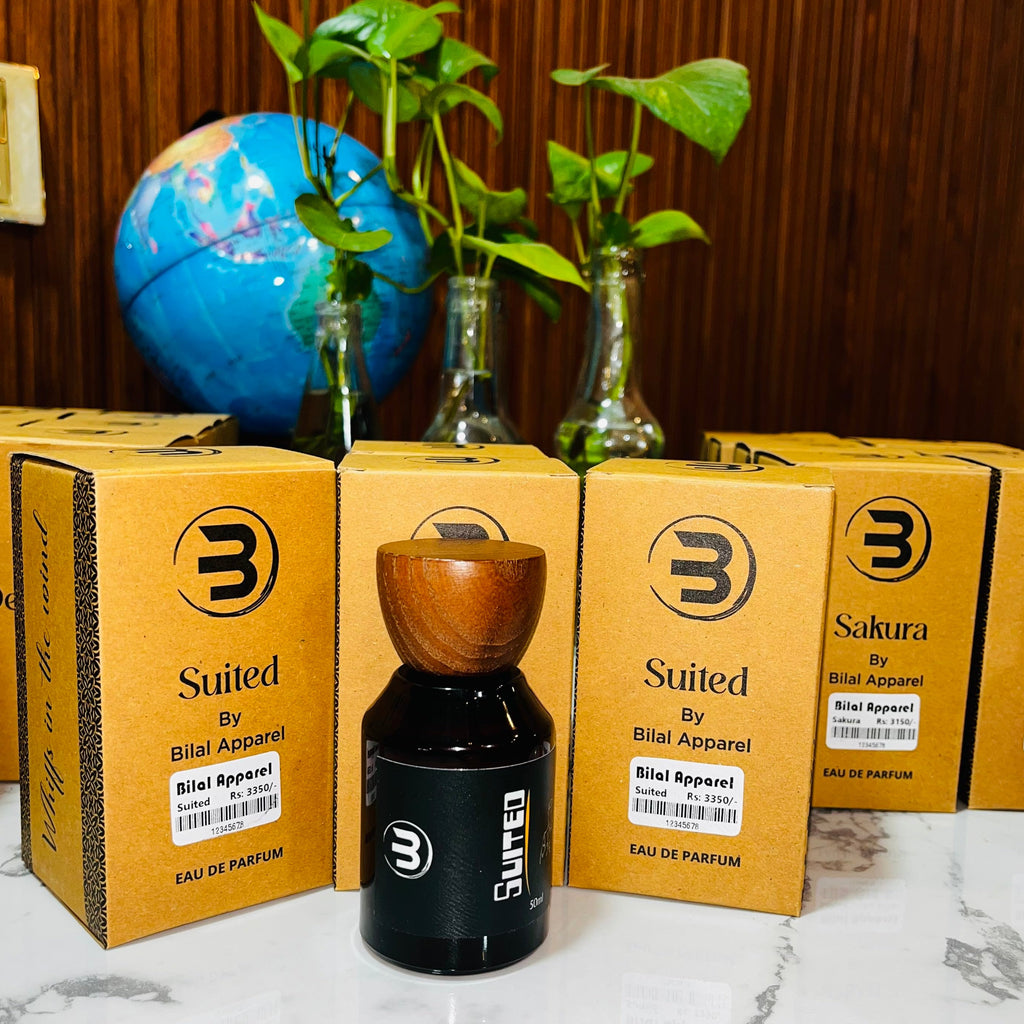 Suited by Bilal Apparel Perfume for Men 50ml
