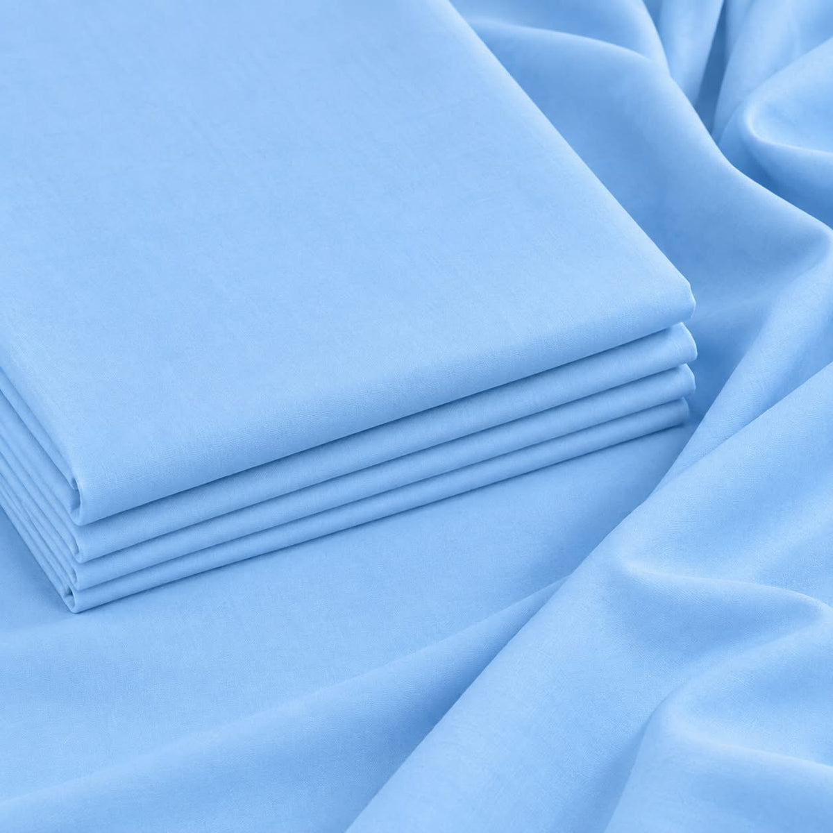 Sky Blue Tehzeeb – Wash & Wear Fabric